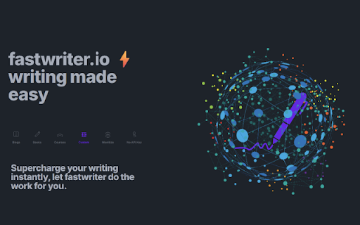 fastwriter.io Content Assistant网页截图,fastwriter.io Content Assistant网页快照