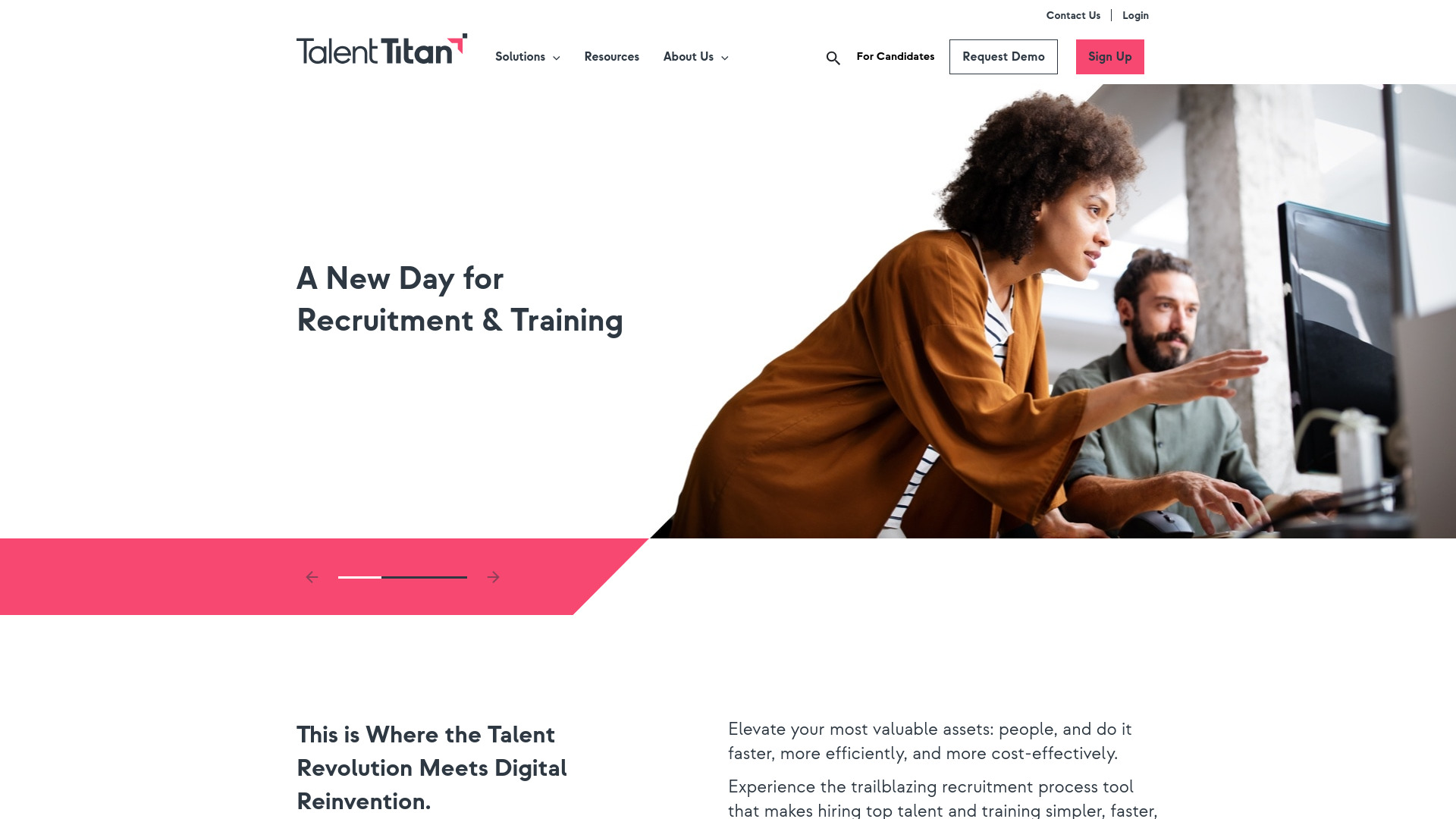 Talent Titan-Hiring and training网页截图,Talent Titan-Hiring and training网页快照
