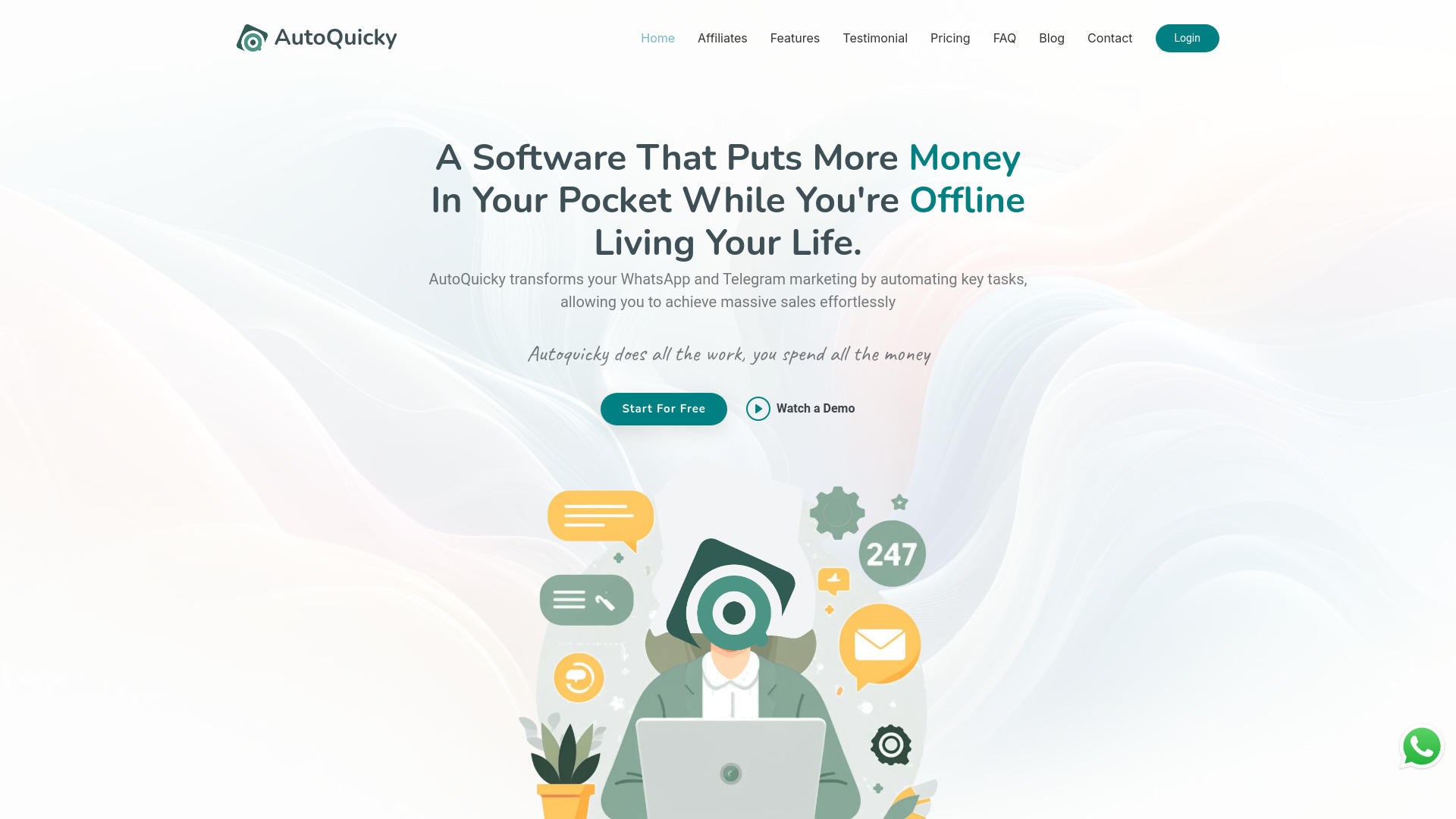AutoQuicky网页截图,AutoQuicky网页快照