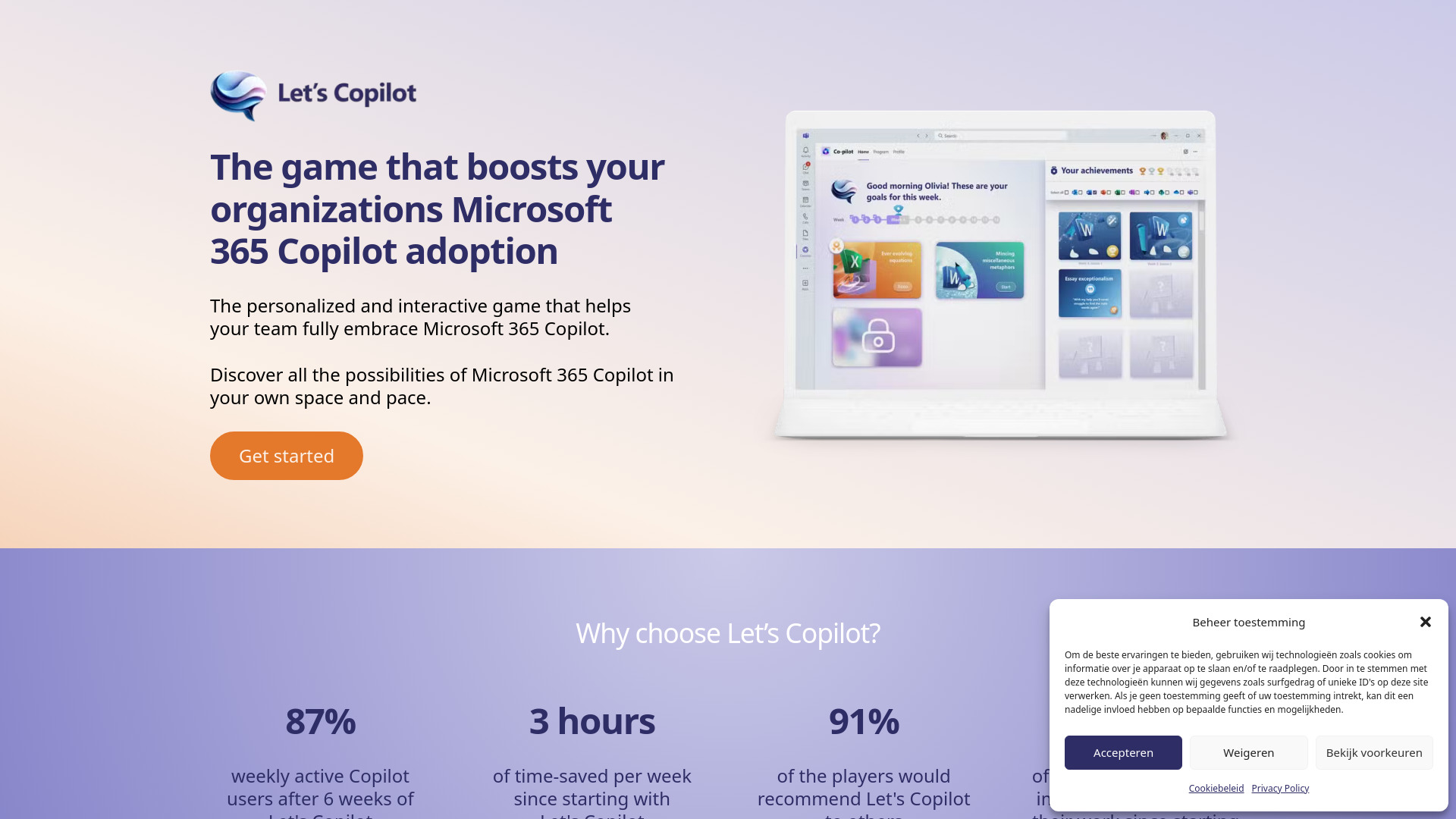 Lets Copilot网页截图,Lets Copilot网页快照