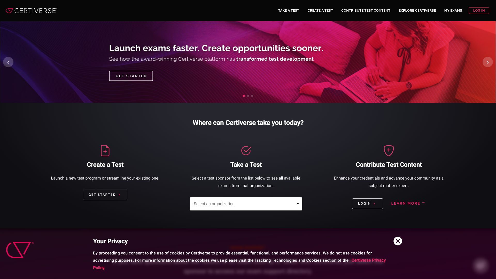 Certiverse网页截图,Certiverse网页快照