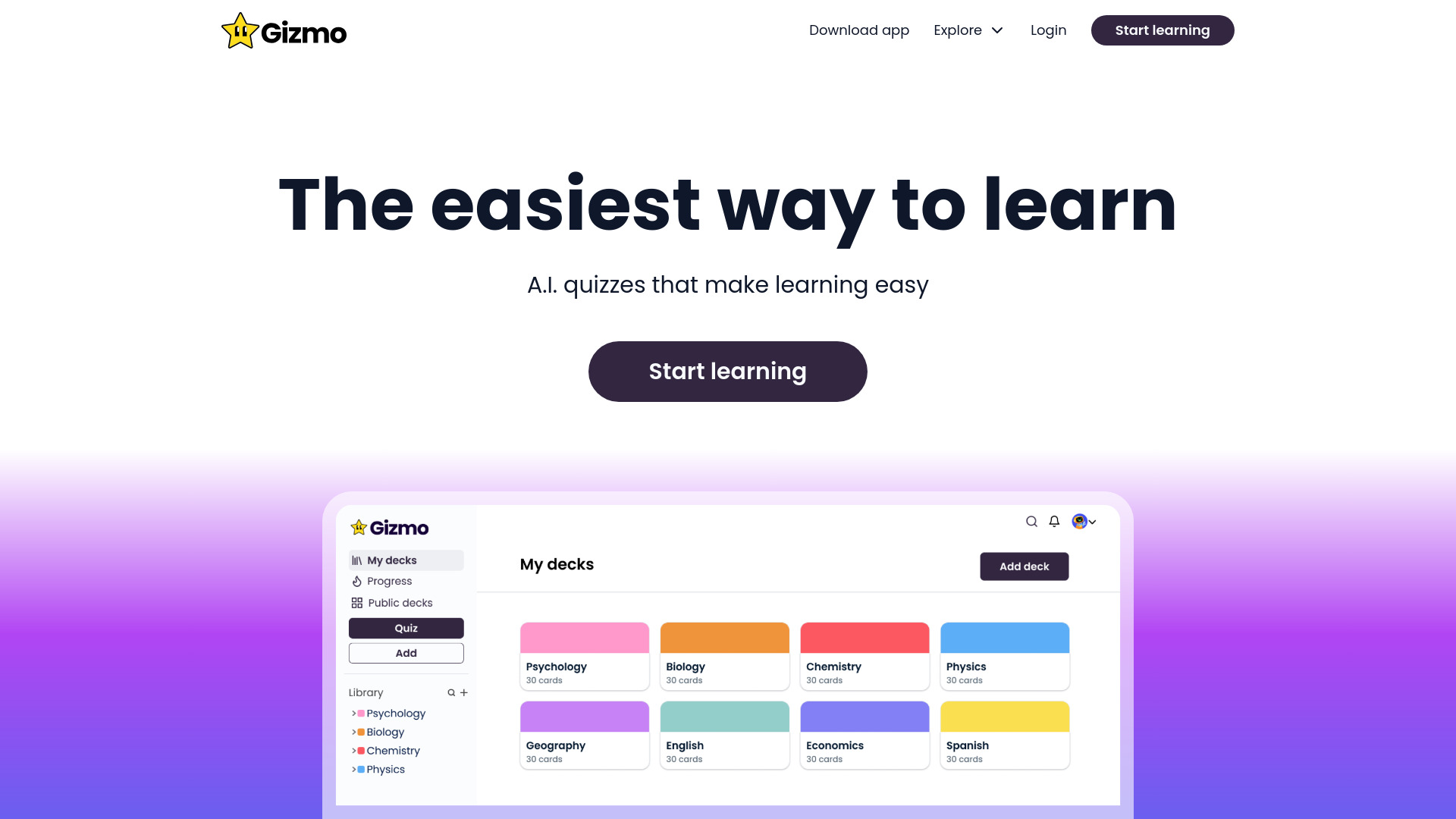 gizmo.ai网页截图,gizmo.ai网页快照