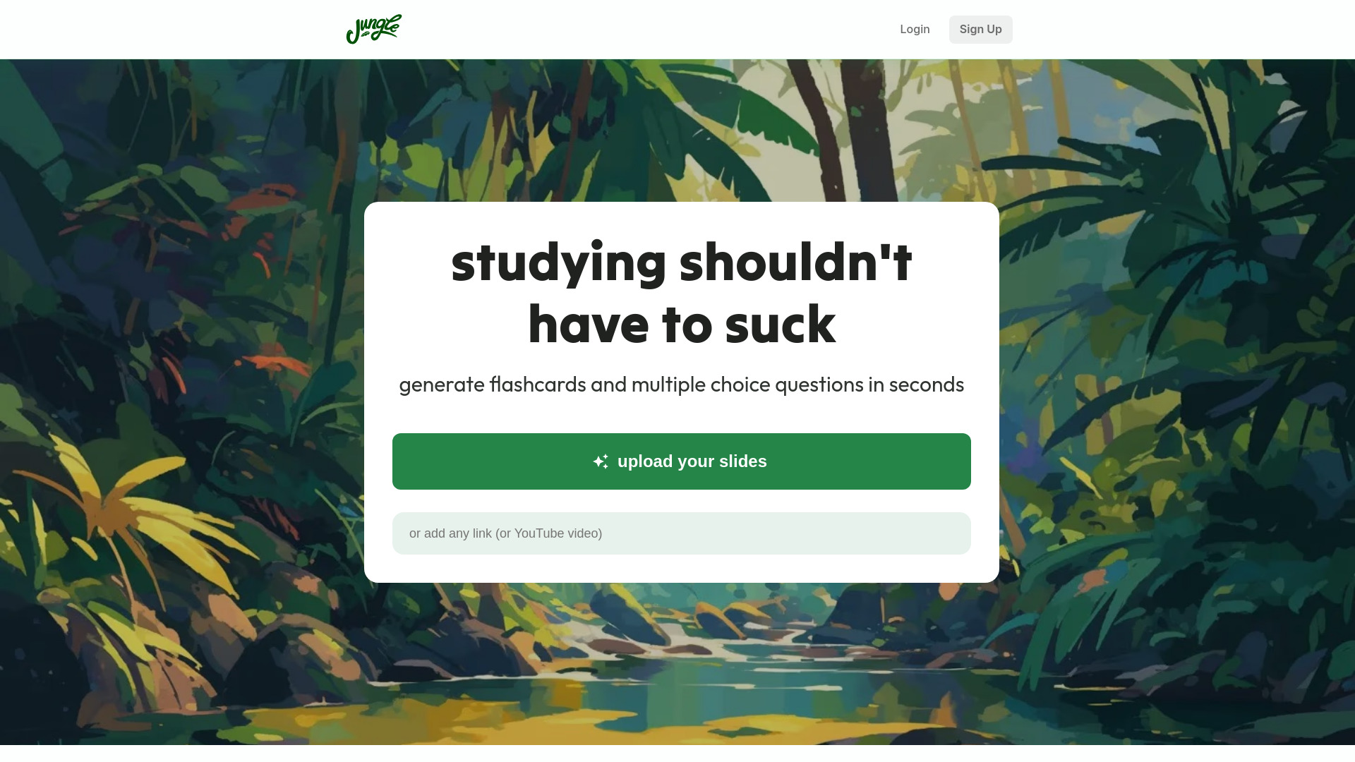 Jungle AI网页截图,Jungle AI网页快照