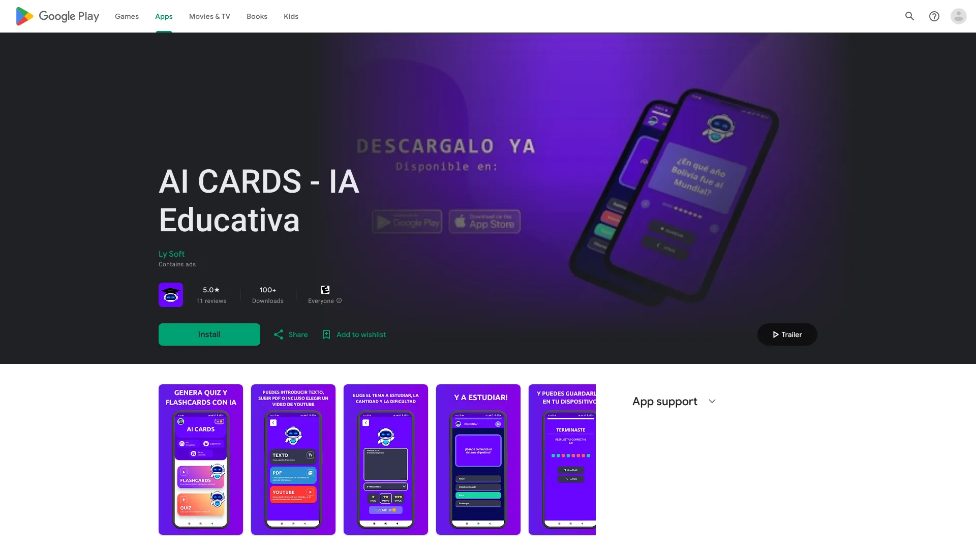 AI CARDS网页截图,AI CARDS网页快照