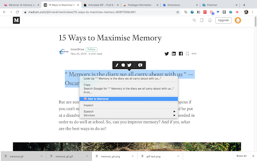 Memorai – AI memory assistant for Anki网页截图,Memorai – AI memory assistant for Anki网页快照