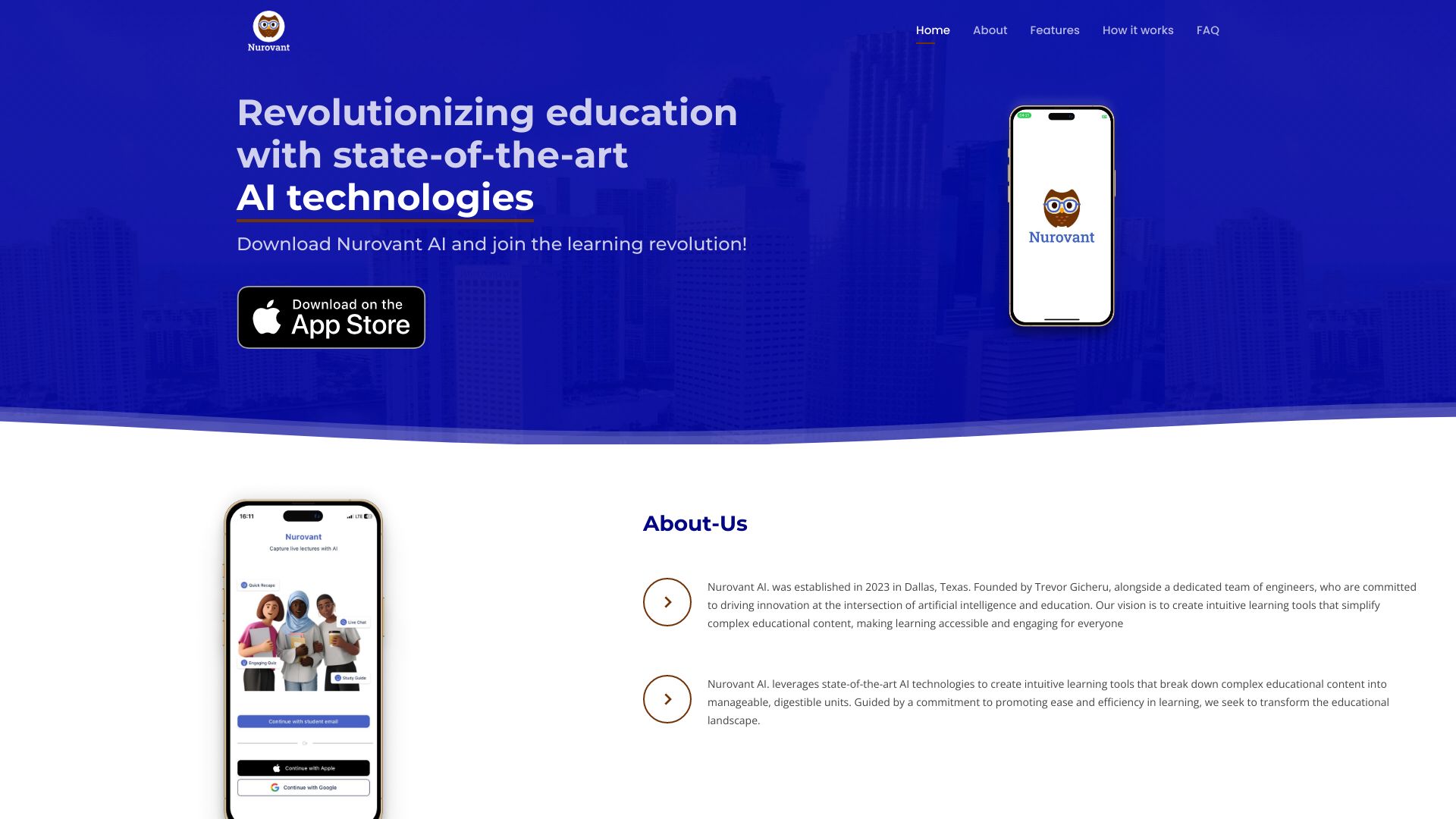 Nurovant AI网页截图,Nurovant AI网页快照