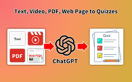 GPT Quiz Maker for Google Forms网页截图,GPT Quiz Maker for Google Forms网页快照