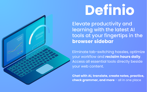 Definio: Browser Copilot Claude3 Opus, GPT4, ChatGPT, Translator, Notes网页截图,Definio: Browser Copilot Claude3 Opus, GPT4, ChatGPT, Translator, Notes网页快照