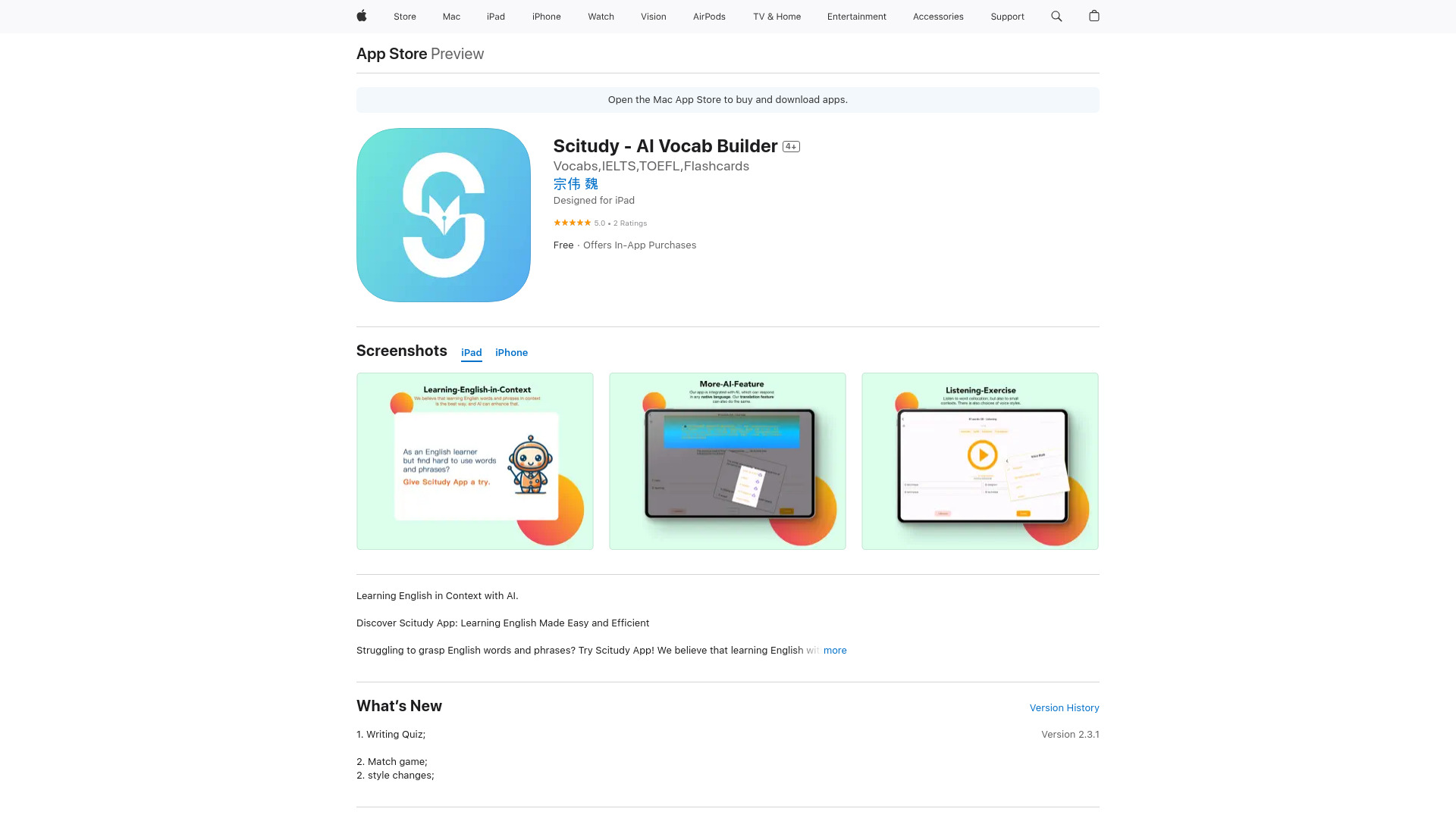Scitudy for iOS网页截图,Scitudy for iOS网页快照