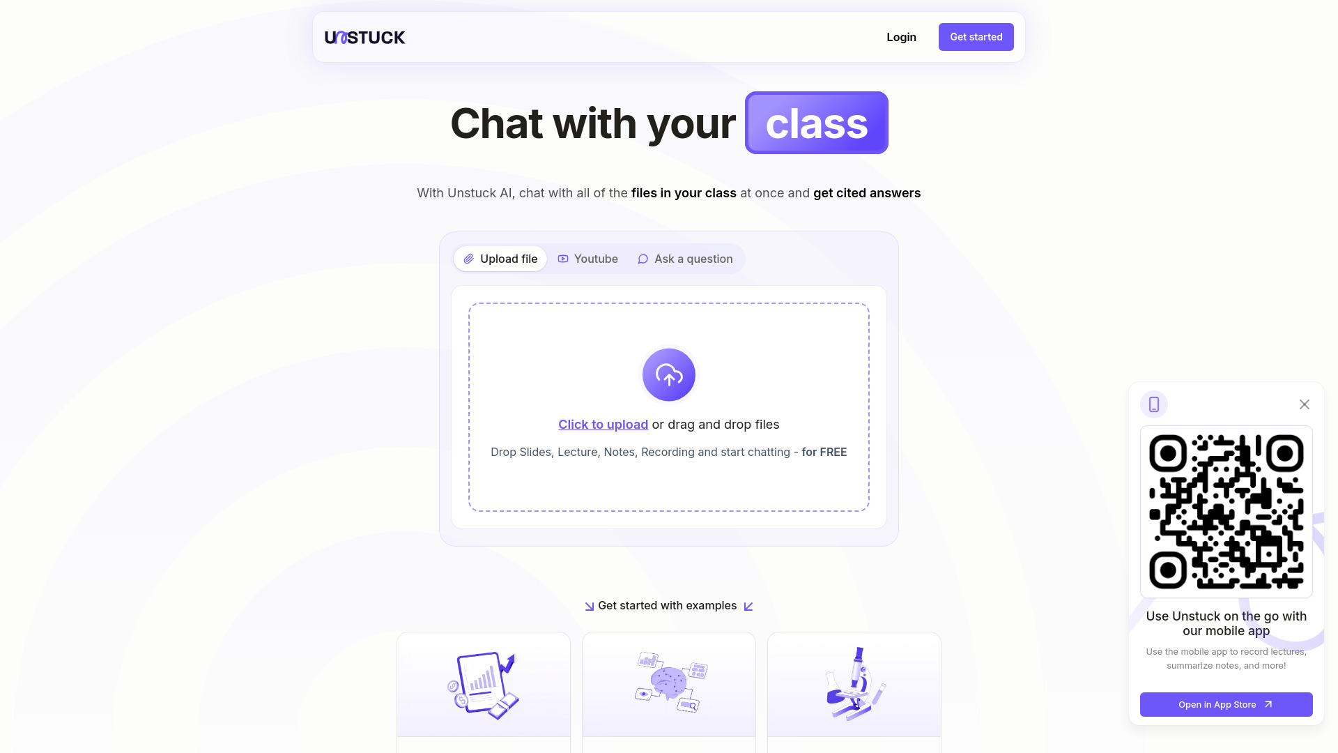 Unstuck AI网页截图,Unstuck AI网页快照