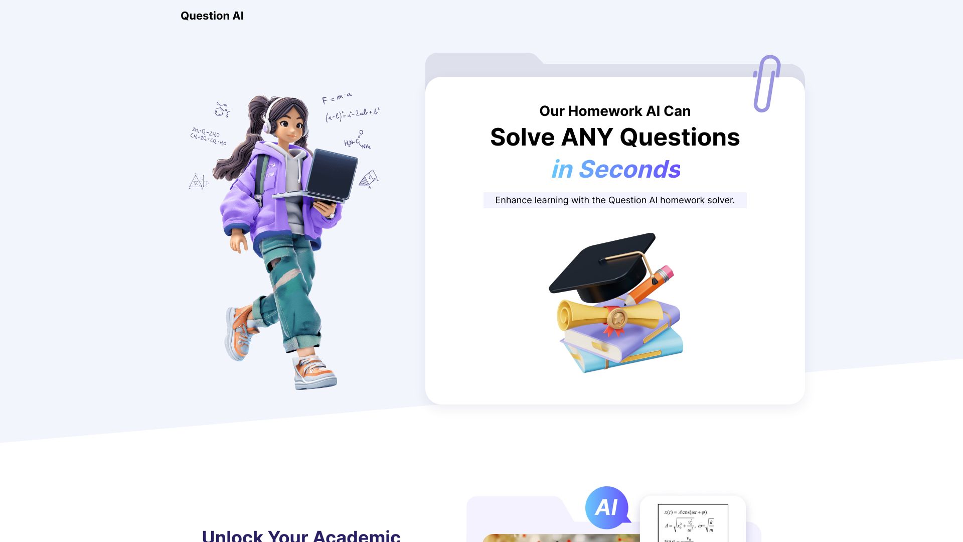 QuestionAI.ai网页截图,QuestionAI.ai网页快照