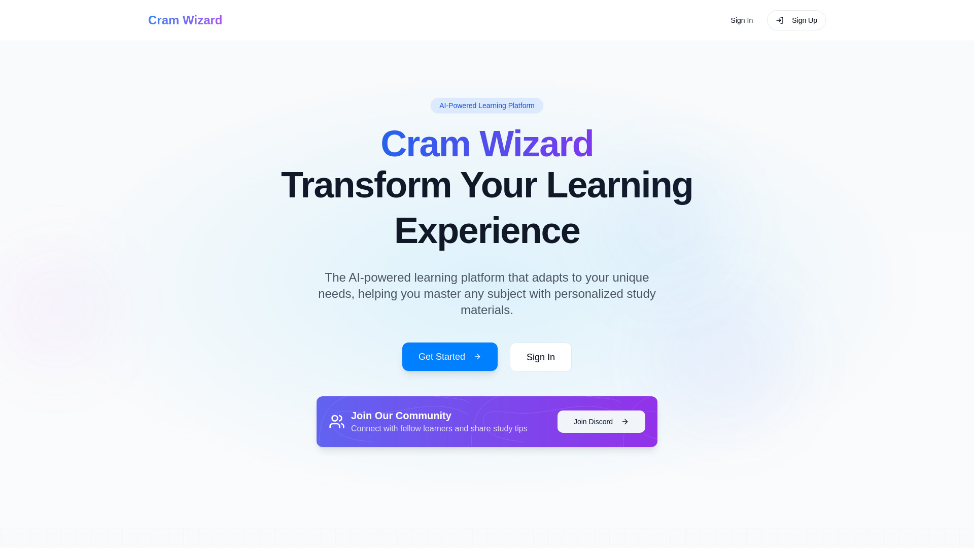 Cram Wizard网页截图,Cram Wizard网页快照