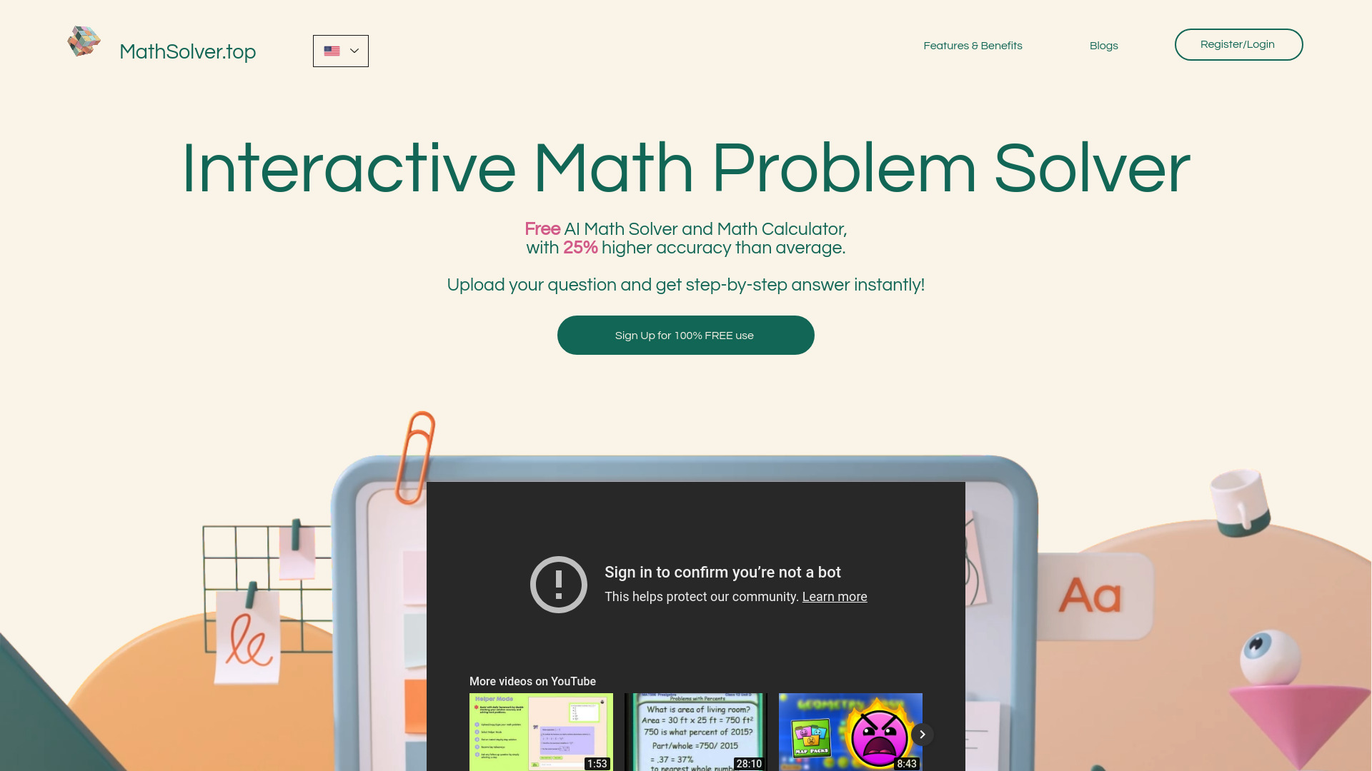 MathSolver.top网页截图,MathSolver.top网页快照