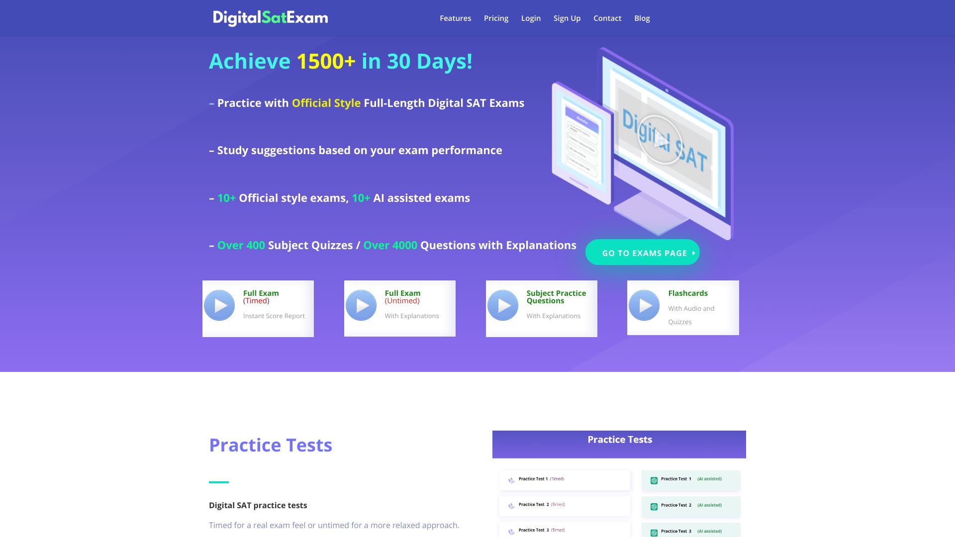 Digitalsatexam.com网页截图,Digitalsatexam.com网页快照