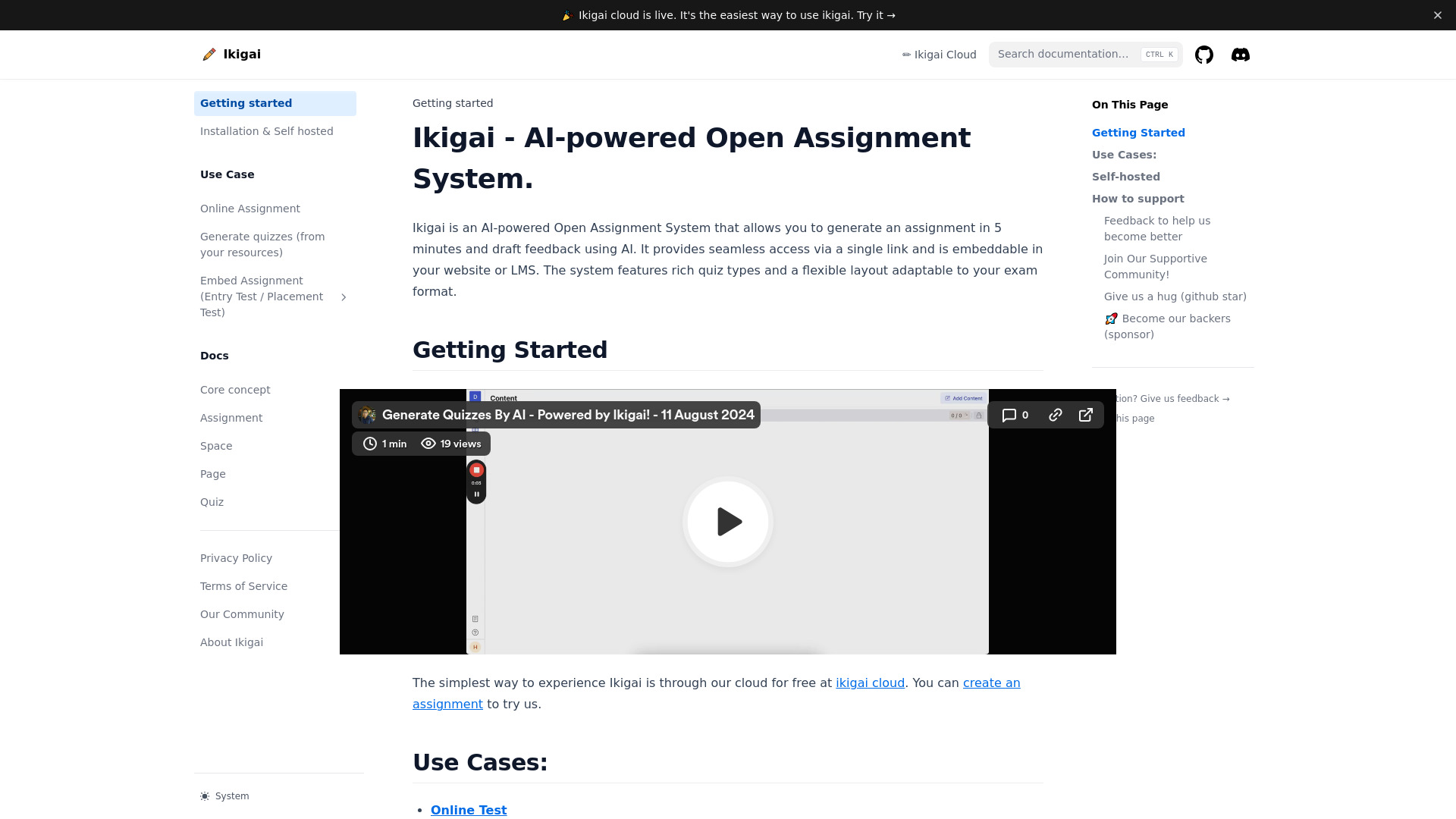 Ikigai网页截图,Ikigai网页快照