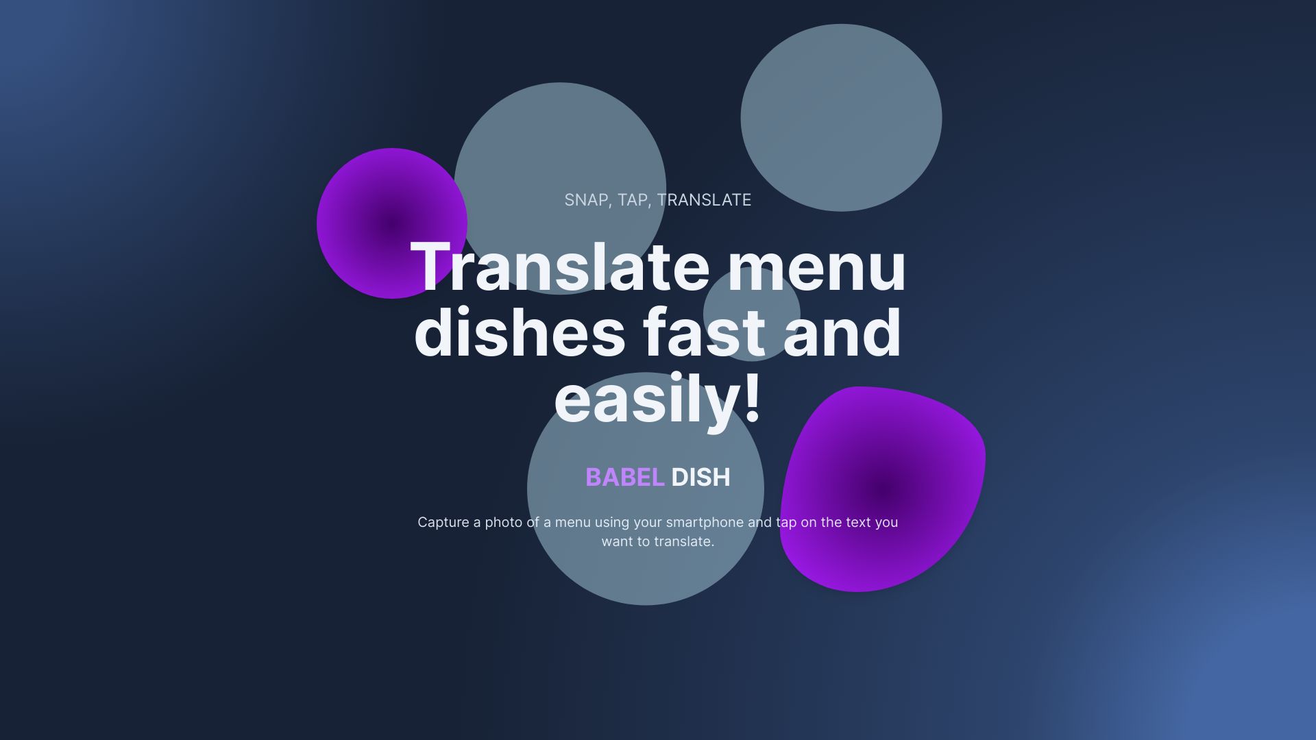 Babel Dish网页截图,Babel Dish网页快照