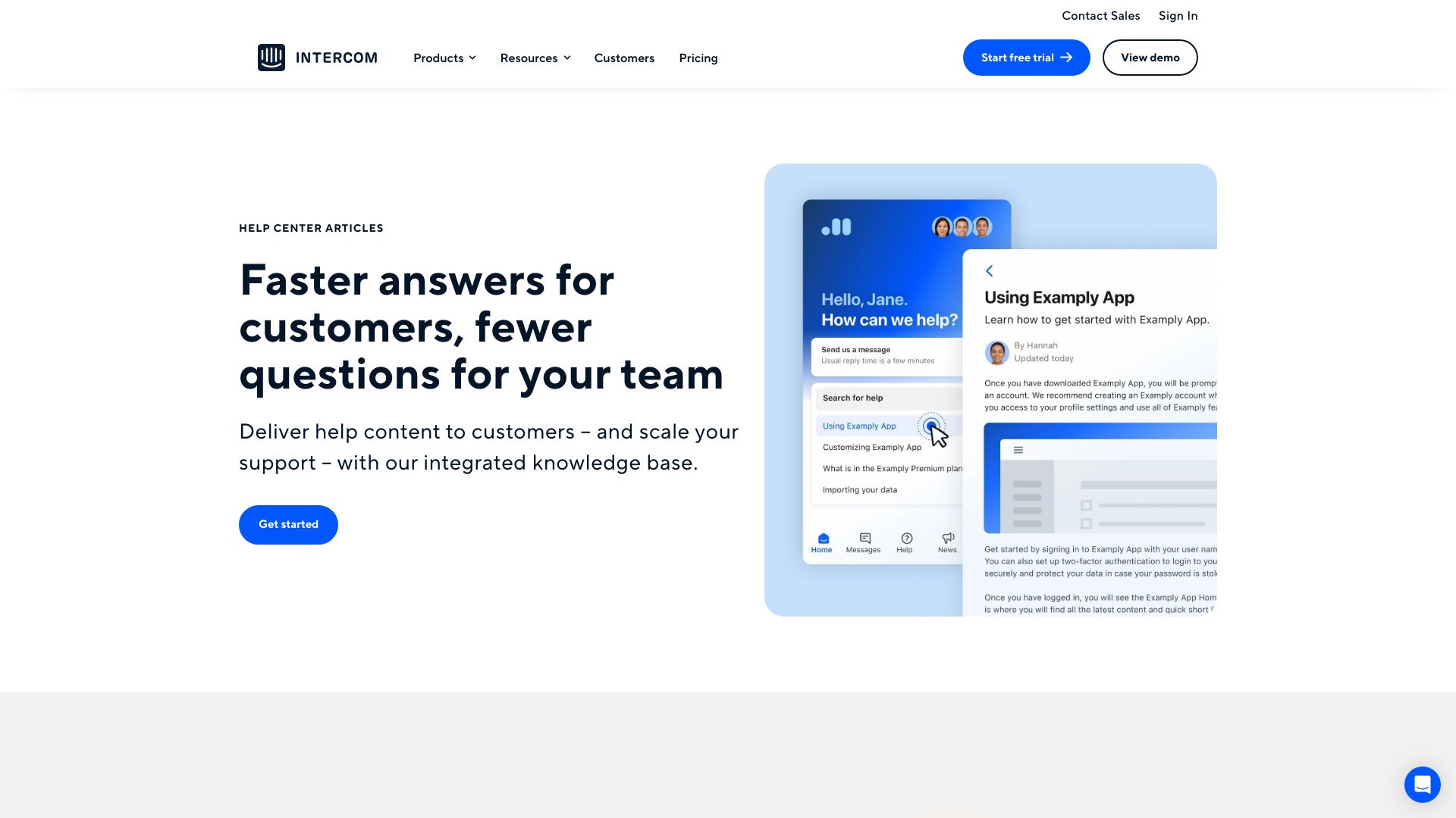 intercom.help网页截图,intercom.help网页快照