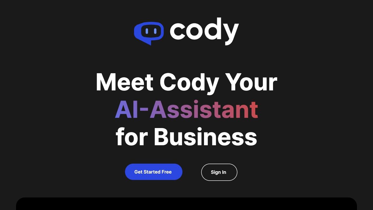 MeetCody网页截图,MeetCody网页快照