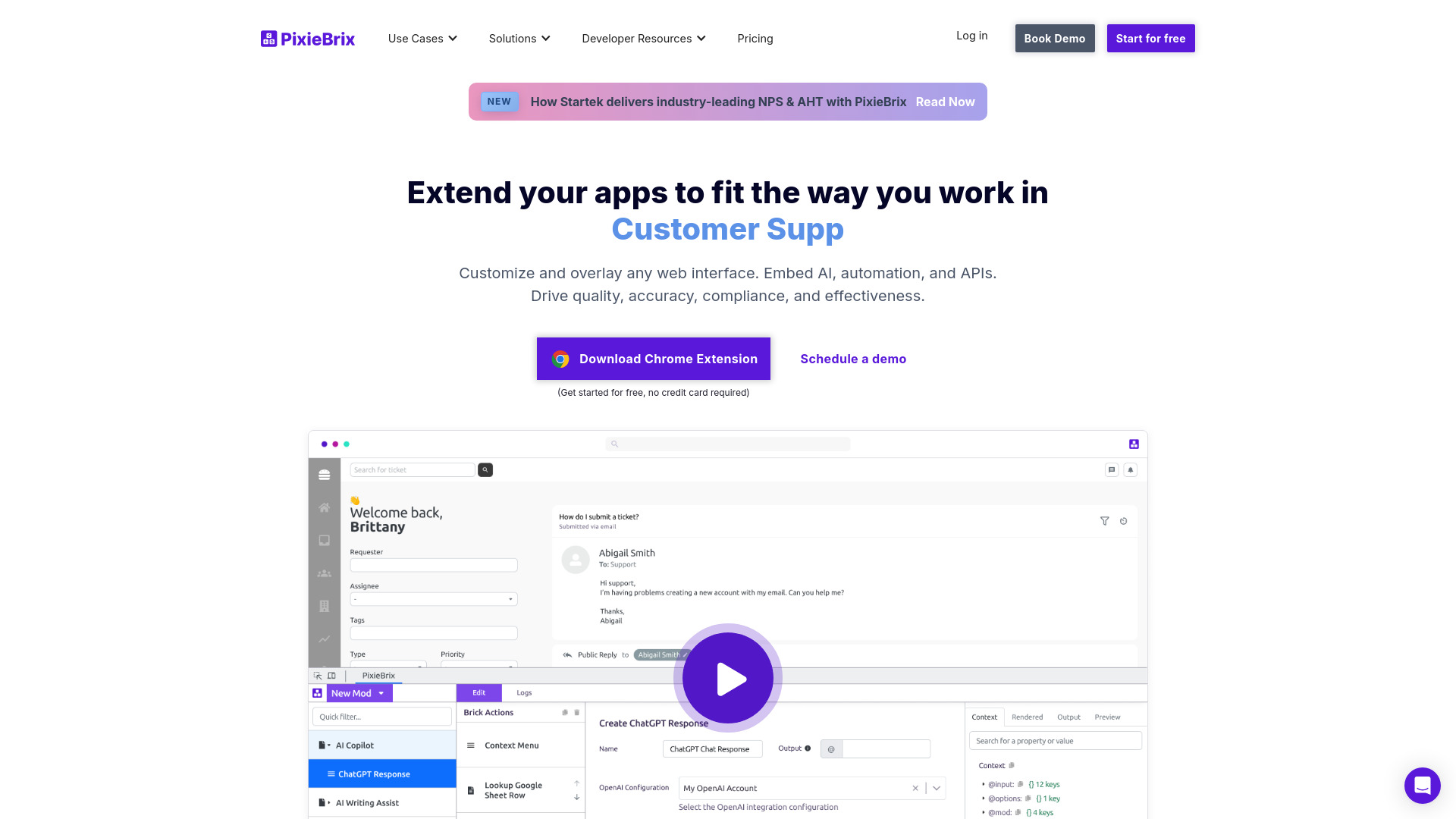 PixieBrix网页截图,PixieBrix网页快照