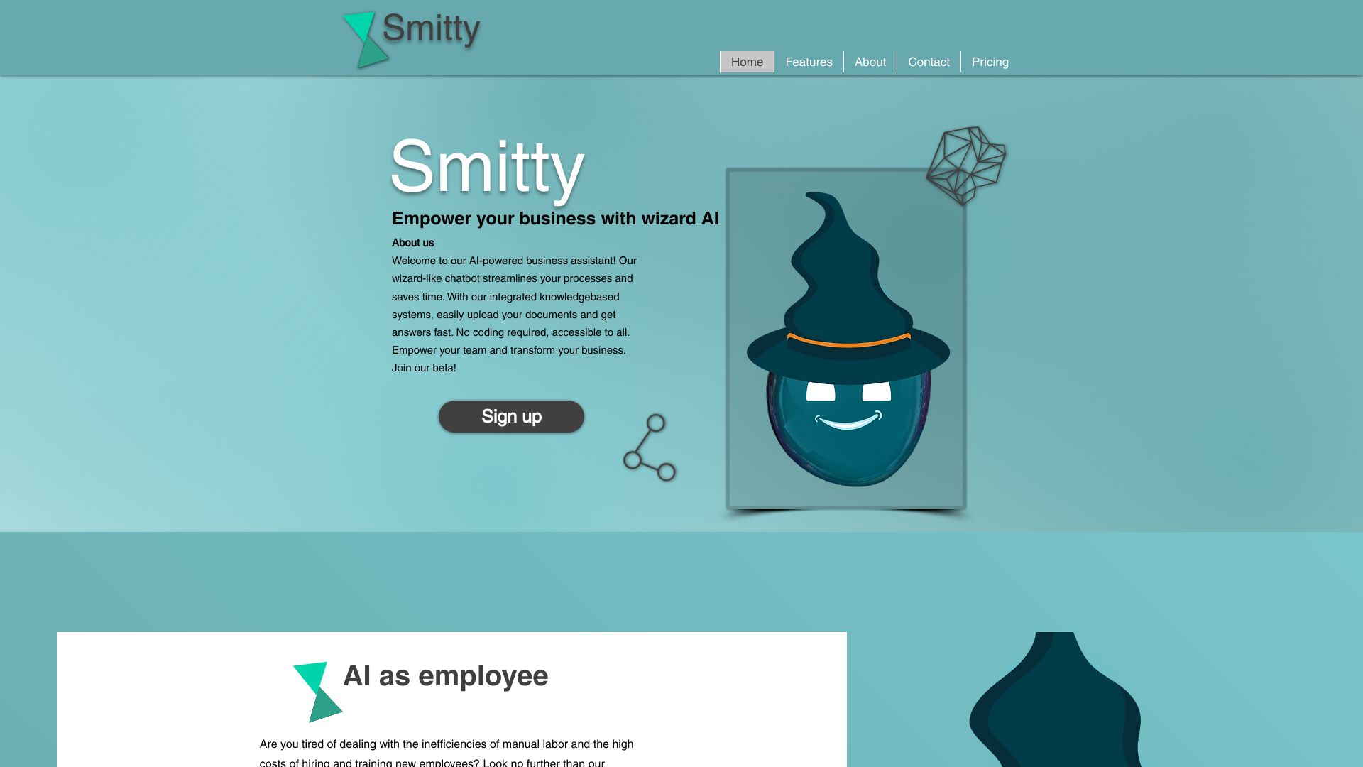 Smitty AI网页截图,Smitty AI网页快照