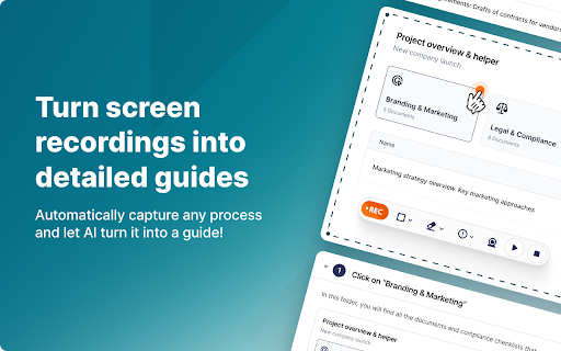FuseBase Clarity – Capture Step-by-Step guides, SOP and tutorials网页截图,FuseBase Clarity – Capture Step-by-Step guides, SOP and tutorials网页快照