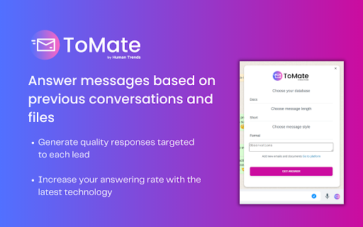 ToMate by Human Trends网页截图,ToMate by Human Trends网页快照