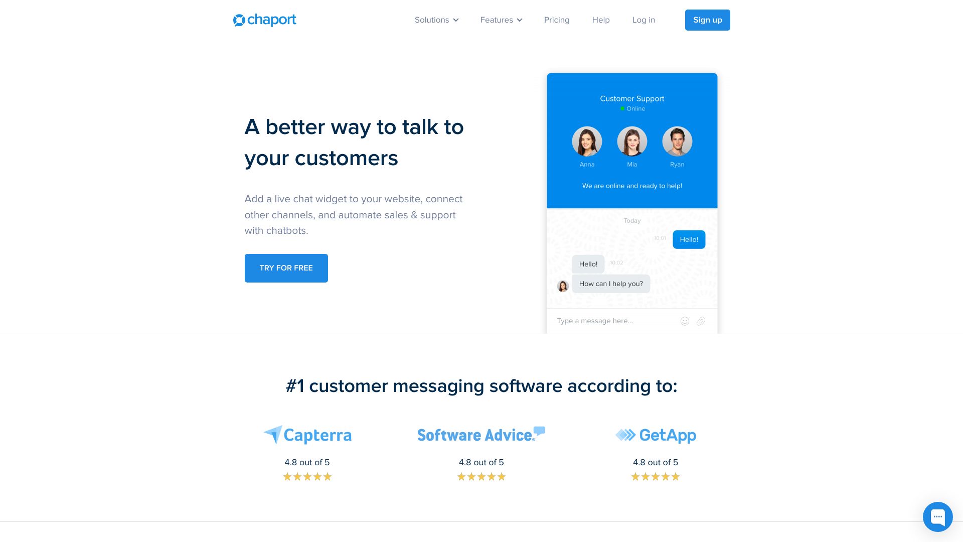 Chaport网页截图,Chaport网页快照