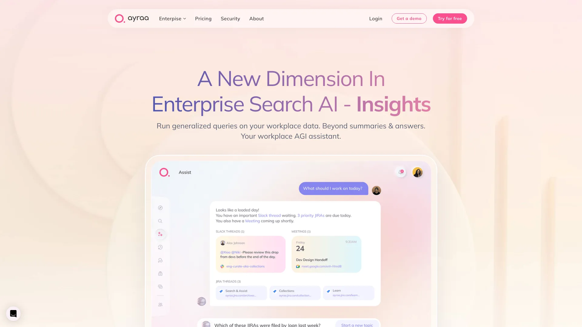 Insights by Ayraa网页截图,Insights by Ayraa网页快照