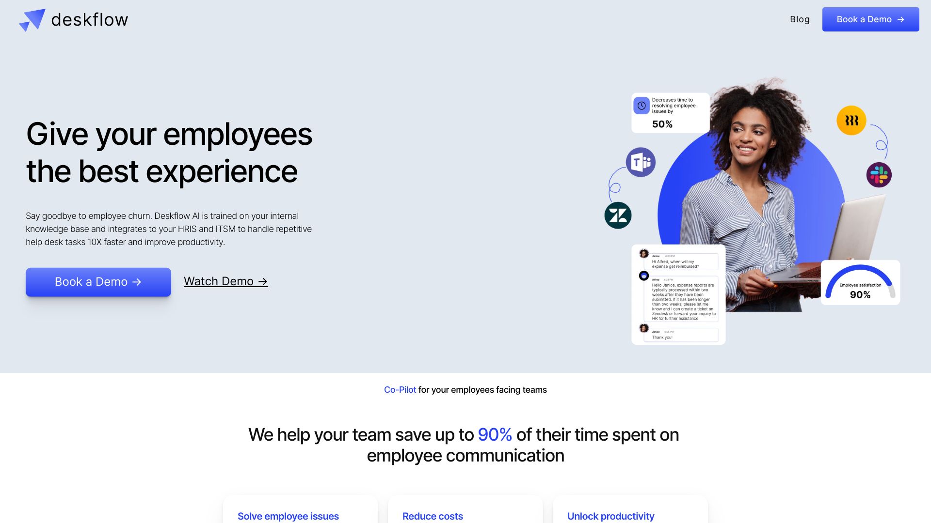 Deskflow AI网页截图,Deskflow AI网页快照