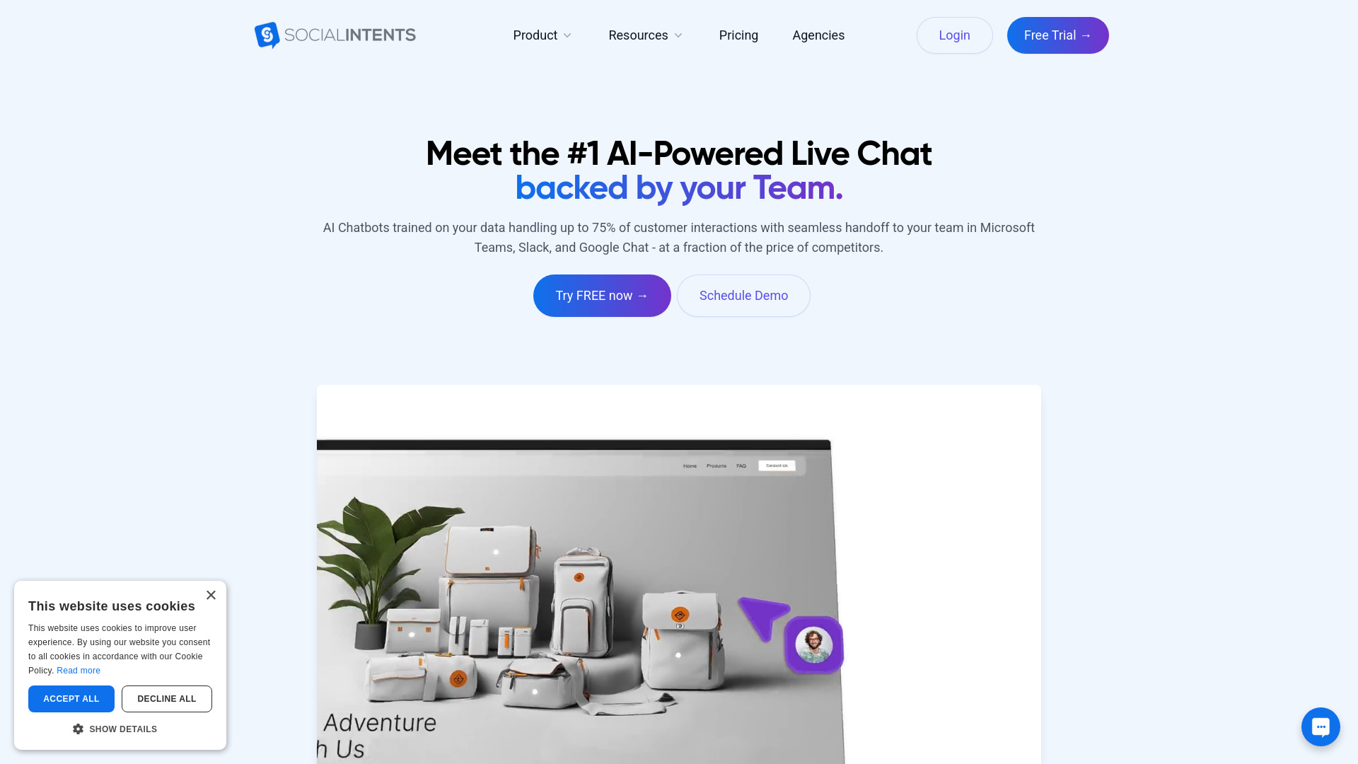 Social Intents网页截图,Social Intents网页快照