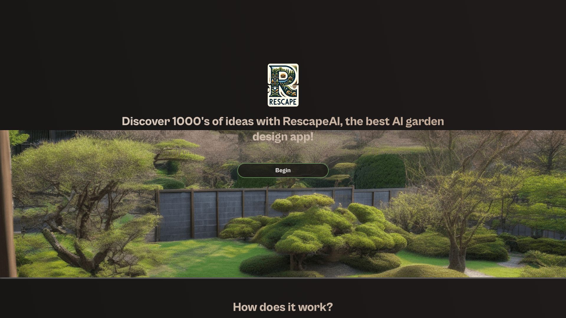 Rescape AI网页截图,Rescape AI网页快照