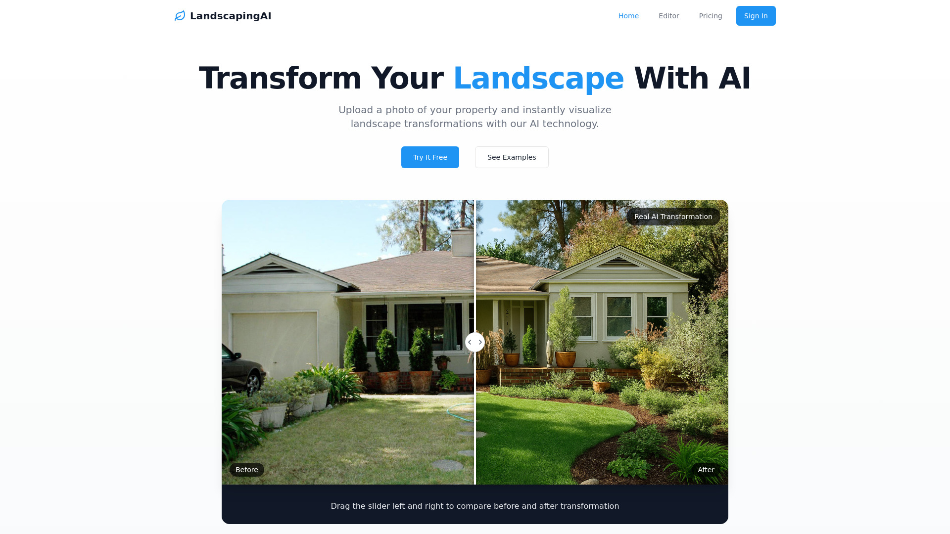 Landscapingai.site网页截图,Landscapingai.site网页快照