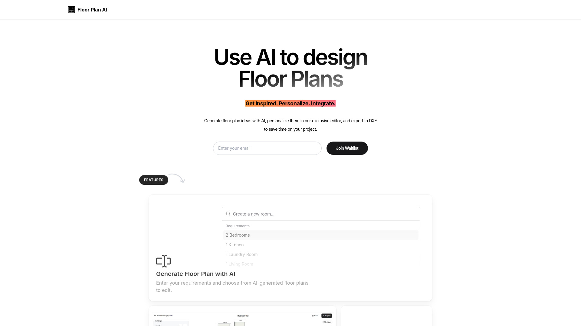 FloorPlan-AI网页截图,FloorPlan-AI网页快照