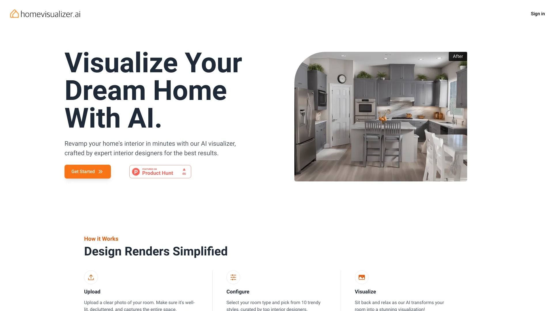 HomeVisualizer.AI网页截图,HomeVisualizer.AI网页快照