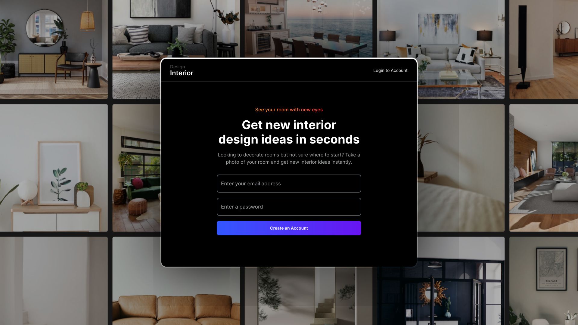 DecorAI网页截图,DecorAI网页快照