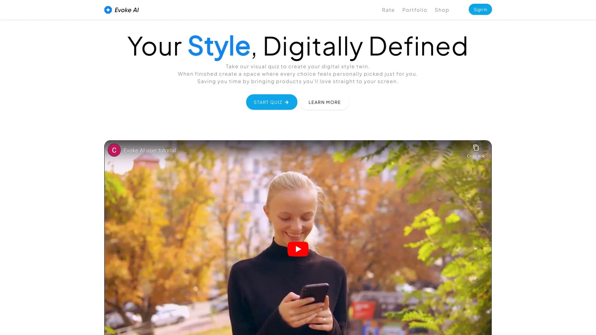 Aesthetic intelligence网页截图,Aesthetic intelligence网页快照