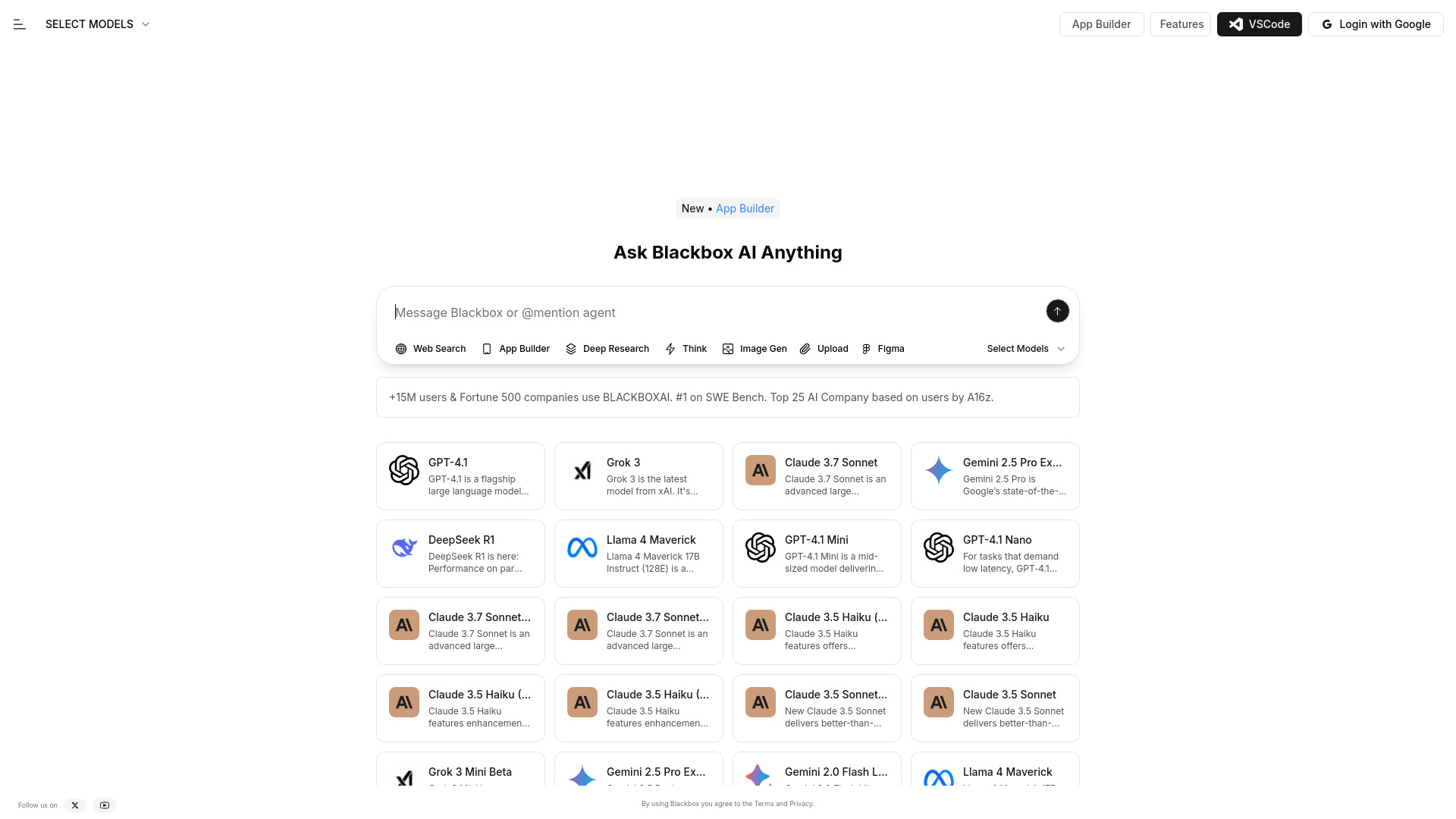BLACKBOX.AI网页截图,BLACKBOX.AI网页快照