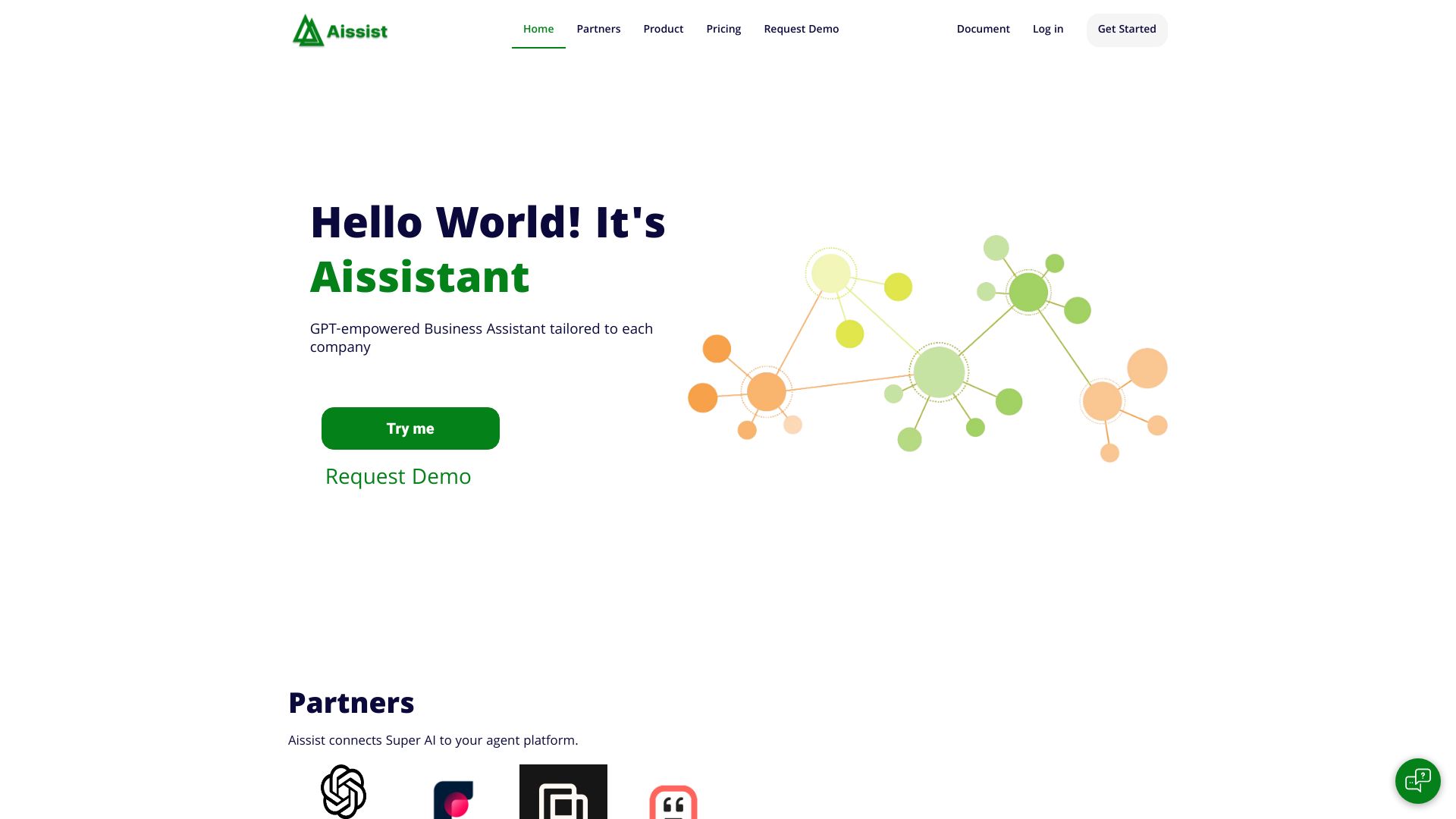 Aissistant网页截图,Aissistant网页快照