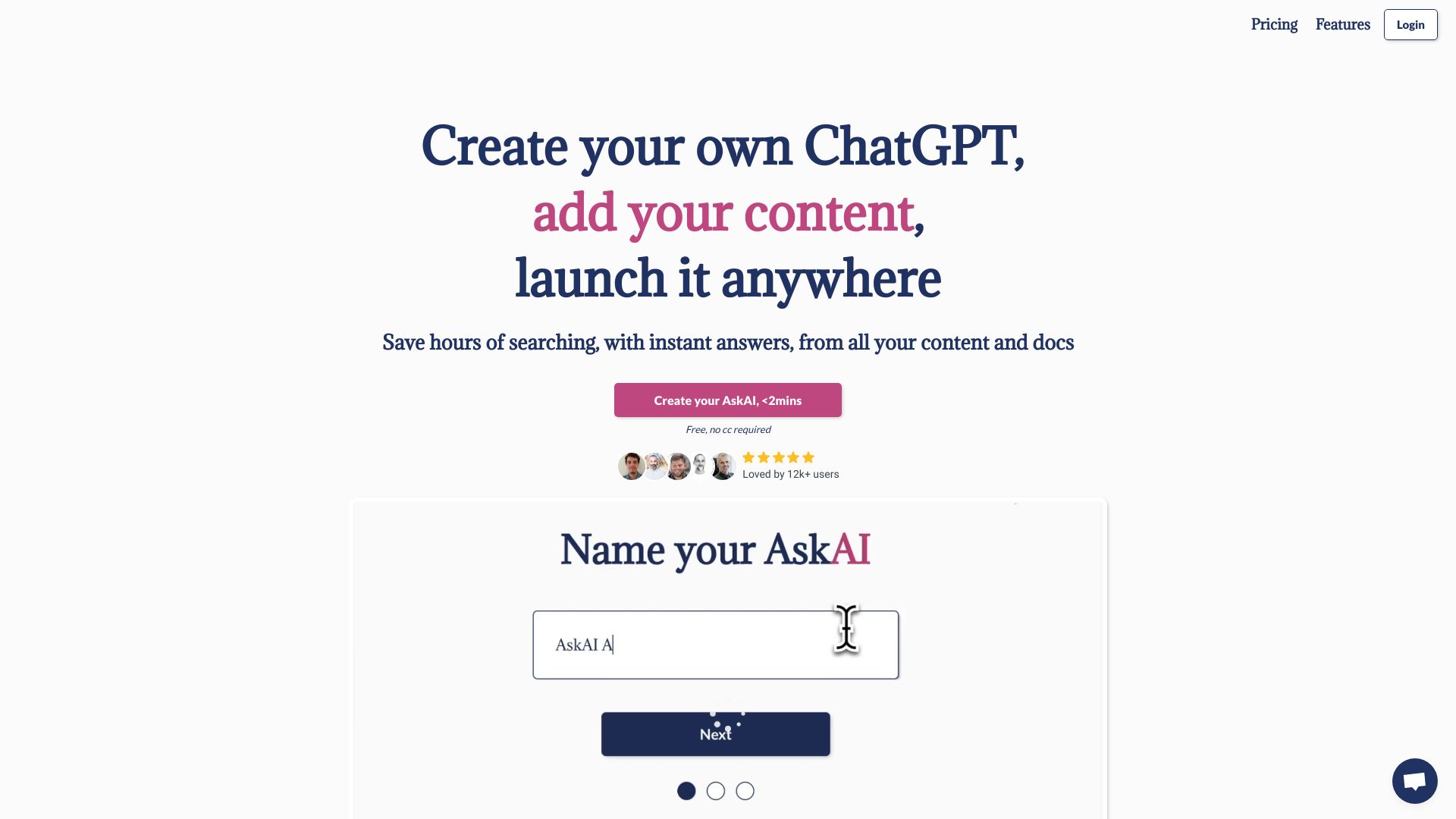 My AskAI网页截图,My AskAI网页快照