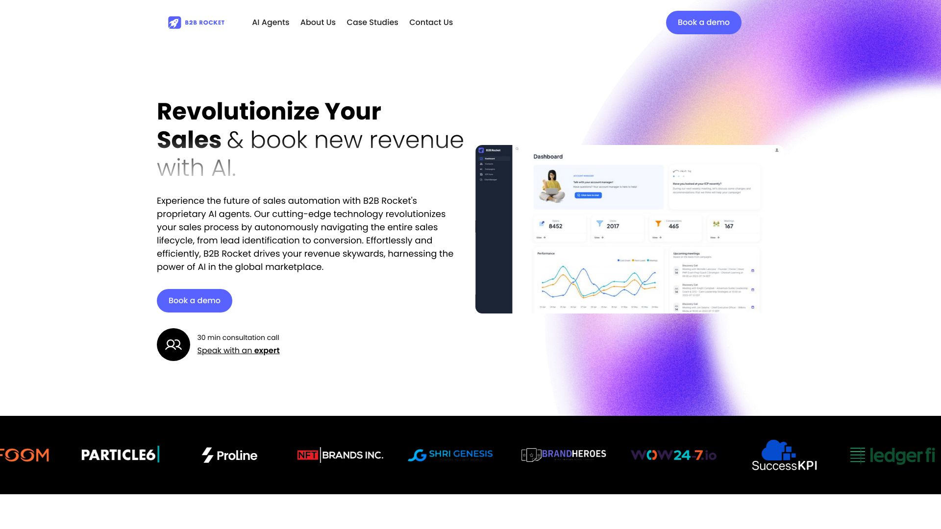 B2B Rocket网页截图,B2B Rocket网页快照