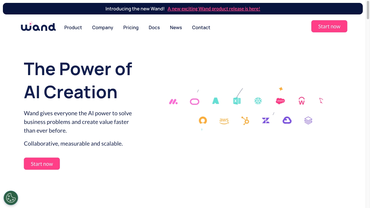 Wand AI网页截图,Wand AI网页快照