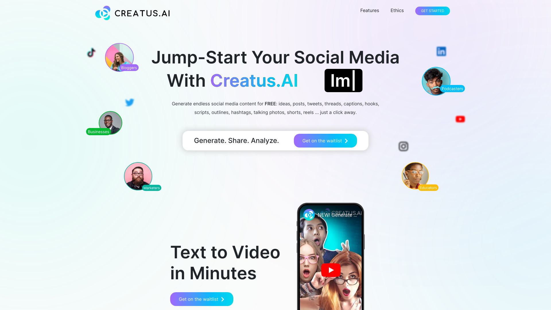 CREATUS.AI网页截图,CREATUS.AI网页快照