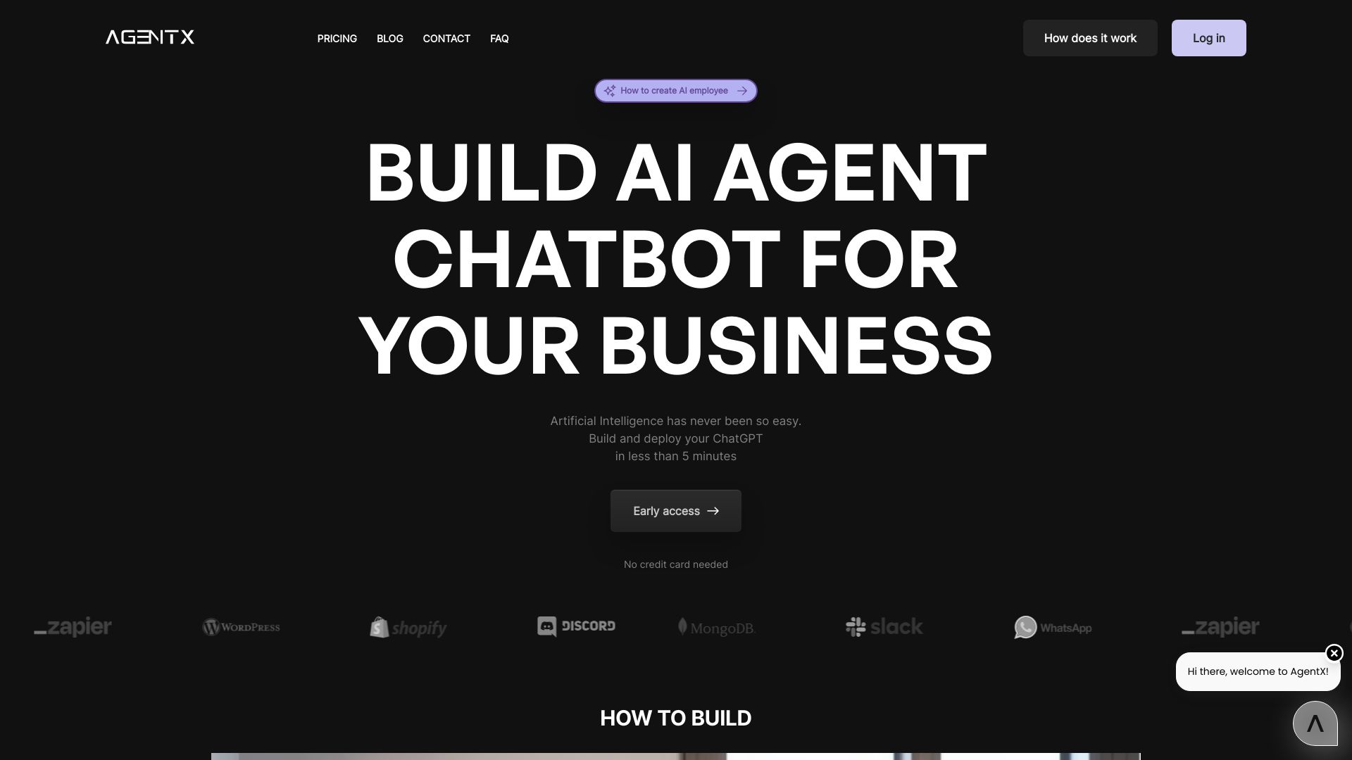 AgentX网页截图,AgentX网页快照