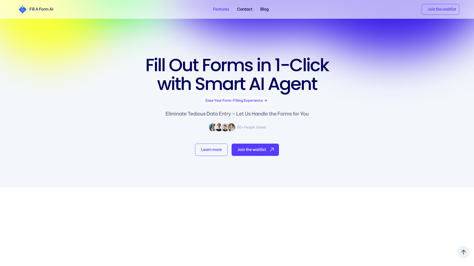 Fill A Form AI网页截图,Fill A Form AI网页快照
