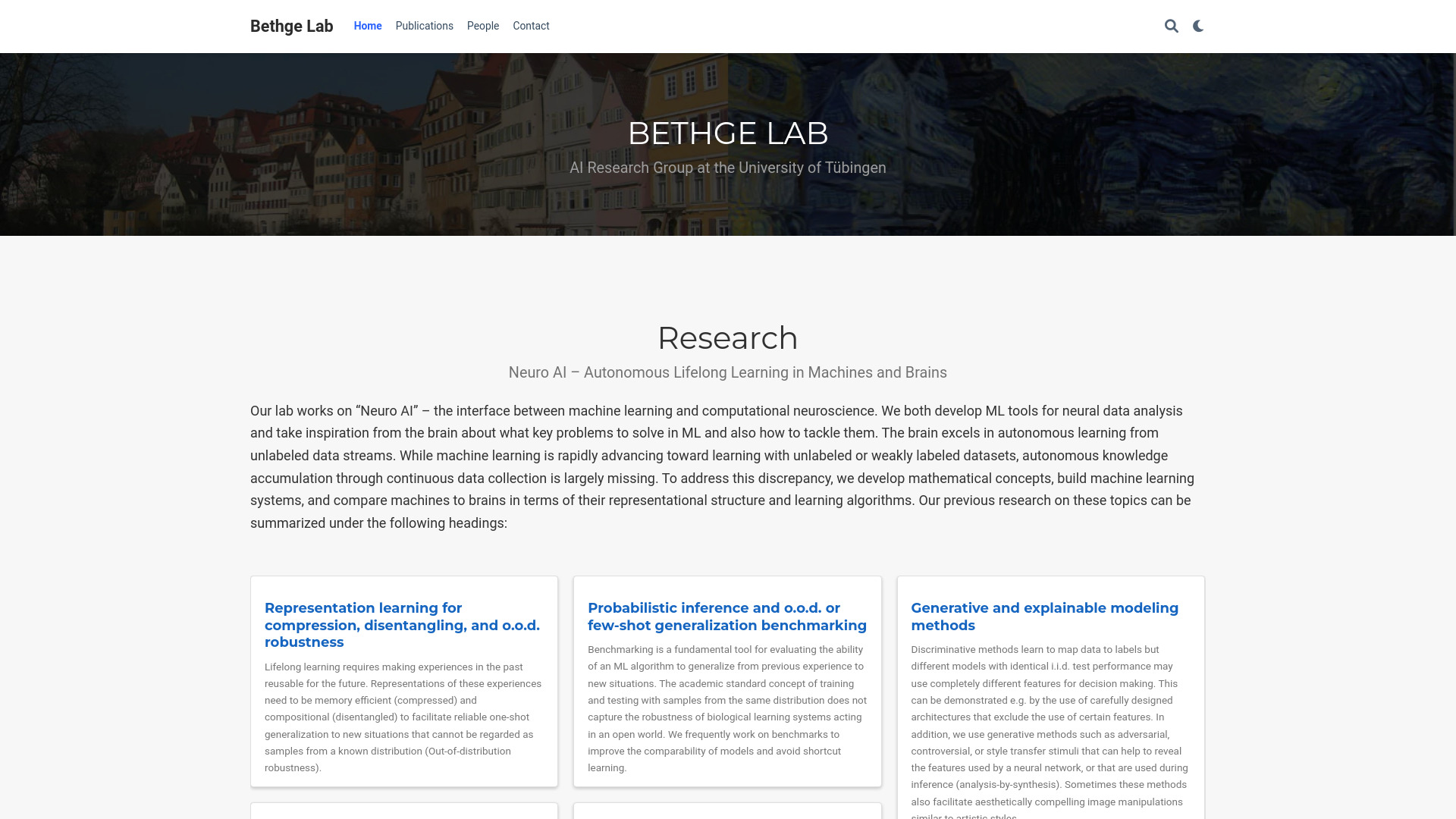 bethgelab.org网页截图,bethgelab.org网页快照