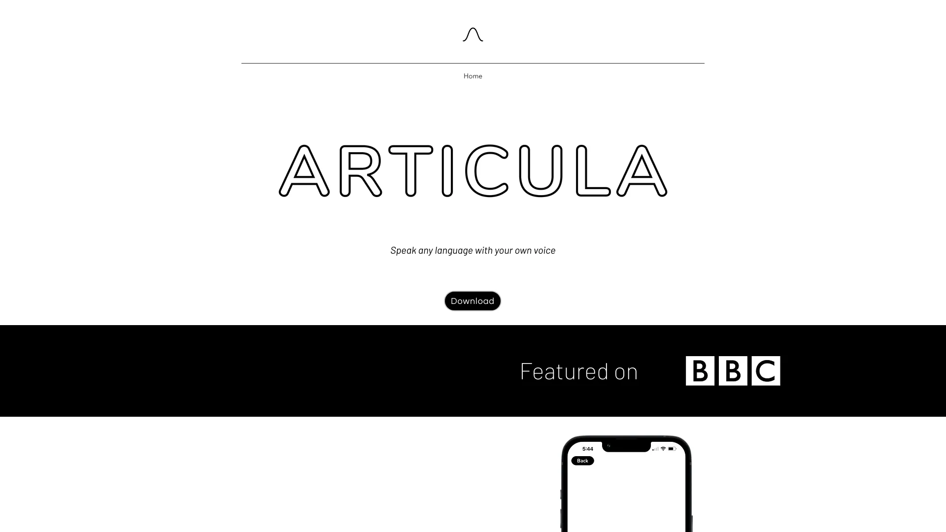 Articula: AI Interpreter网页截图,Articula: AI Interpreter网页快照