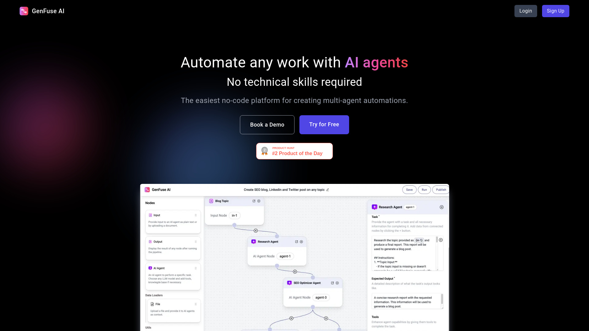 GenFuse AI网页截图,GenFuse AI网页快照