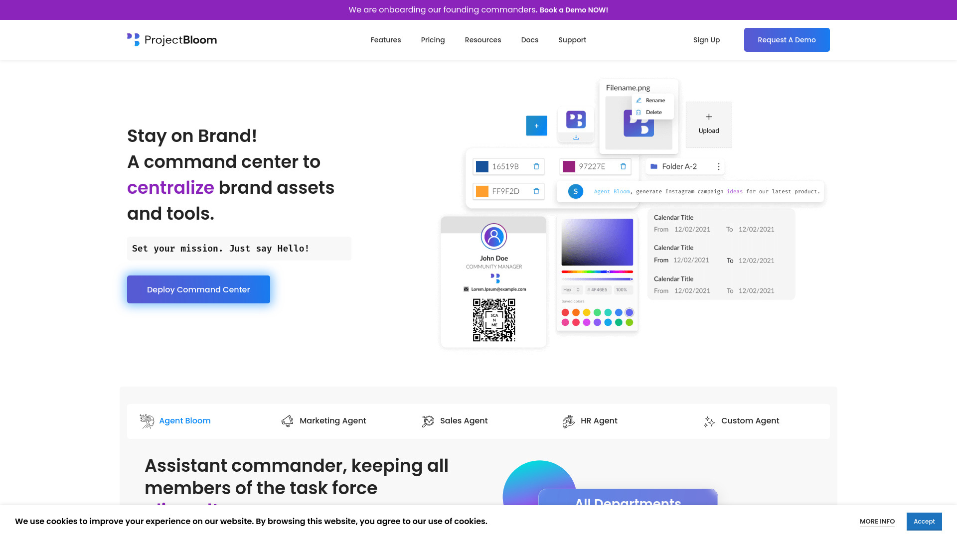 ProjectBloom网页截图,ProjectBloom网页快照