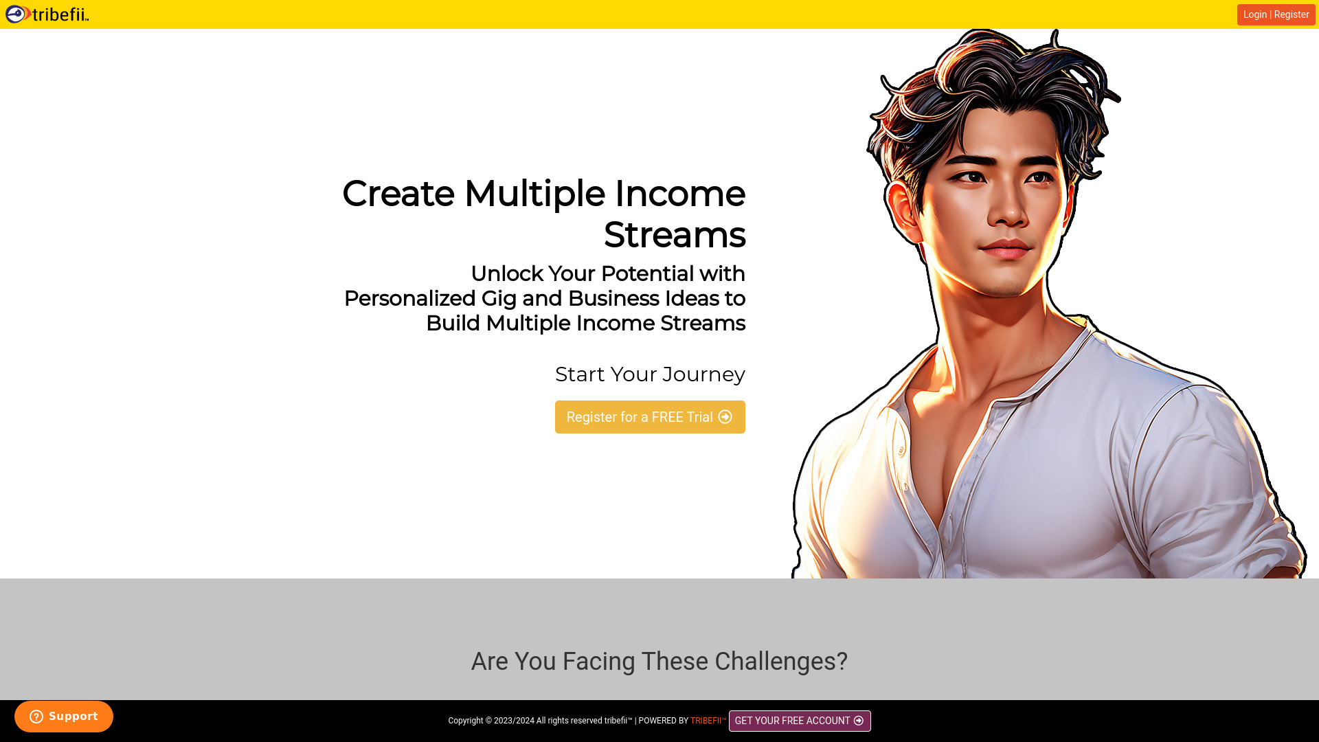 tribefii Gig Idea Generator网页截图,tribefii Gig Idea Generator网页快照