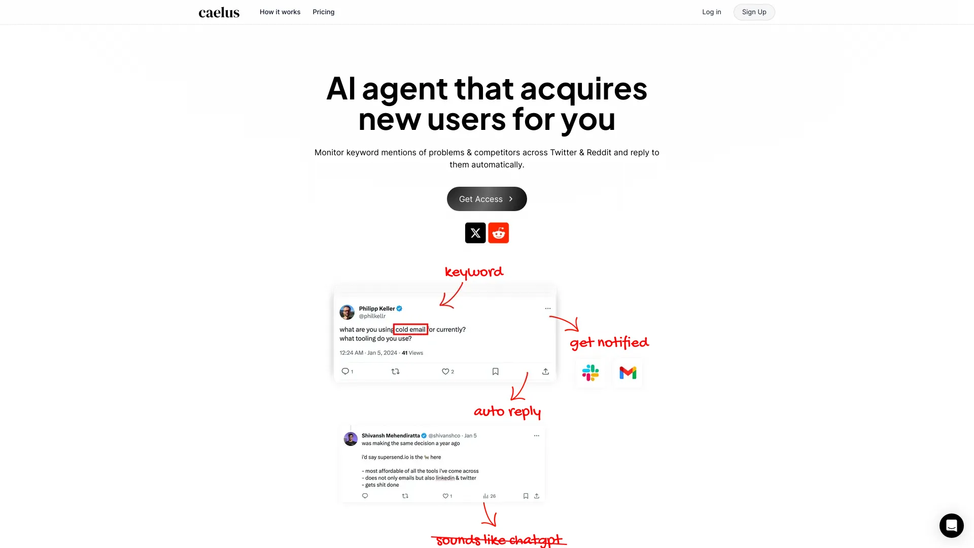 Caelus AI网页截图,Caelus AI网页快照